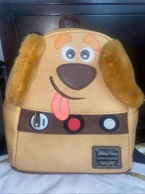 Disney Parks x Loungefly Backpack Pixar Up Dog Dug Character Authentic